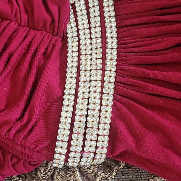 SKY TOP/ DRESS rhinestones SIZE Large VGUC - Picture 2 of 11